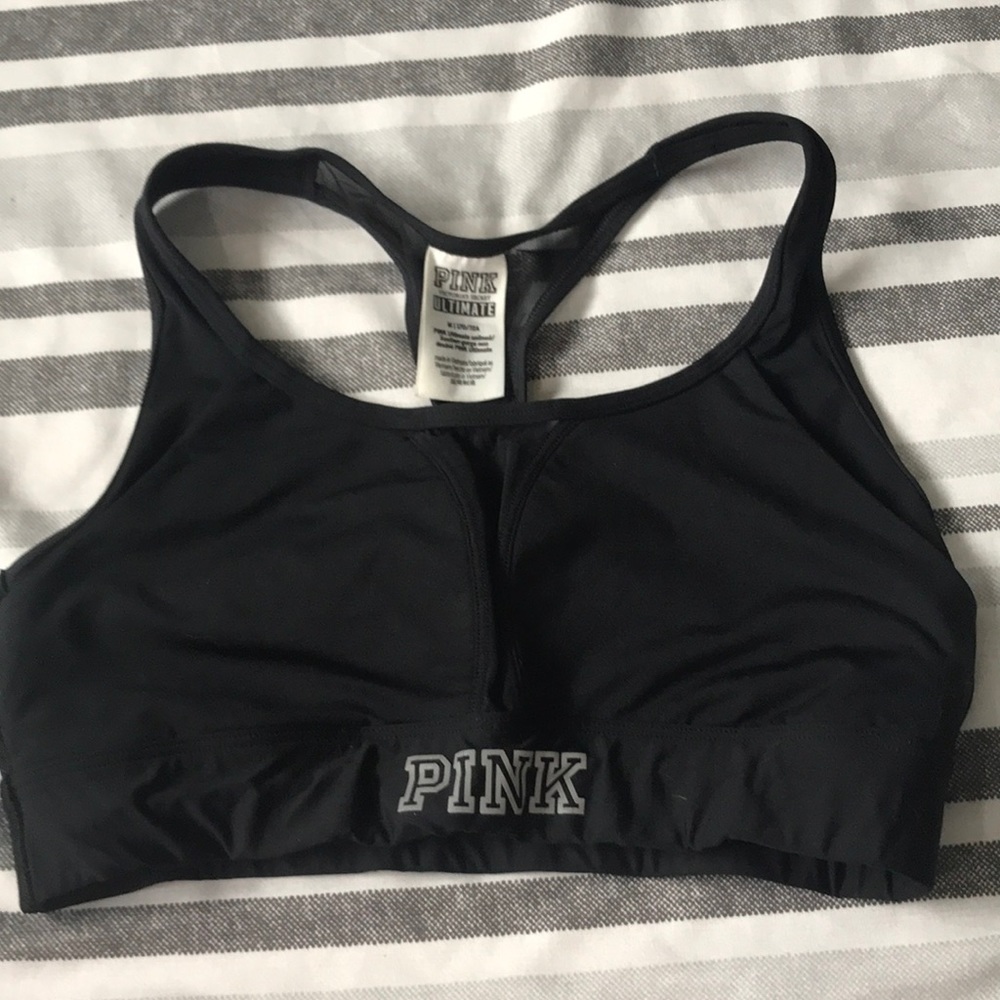 Pink ultimate unlined sports bra